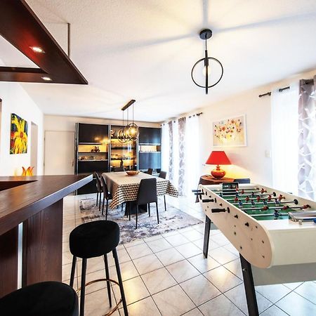 La Coquette ! Maison Au Coeur De La Bresse Avec Veranda Barbecue Garage Baby-Foot Et Barre De Son Εξωτερικό φωτογραφία