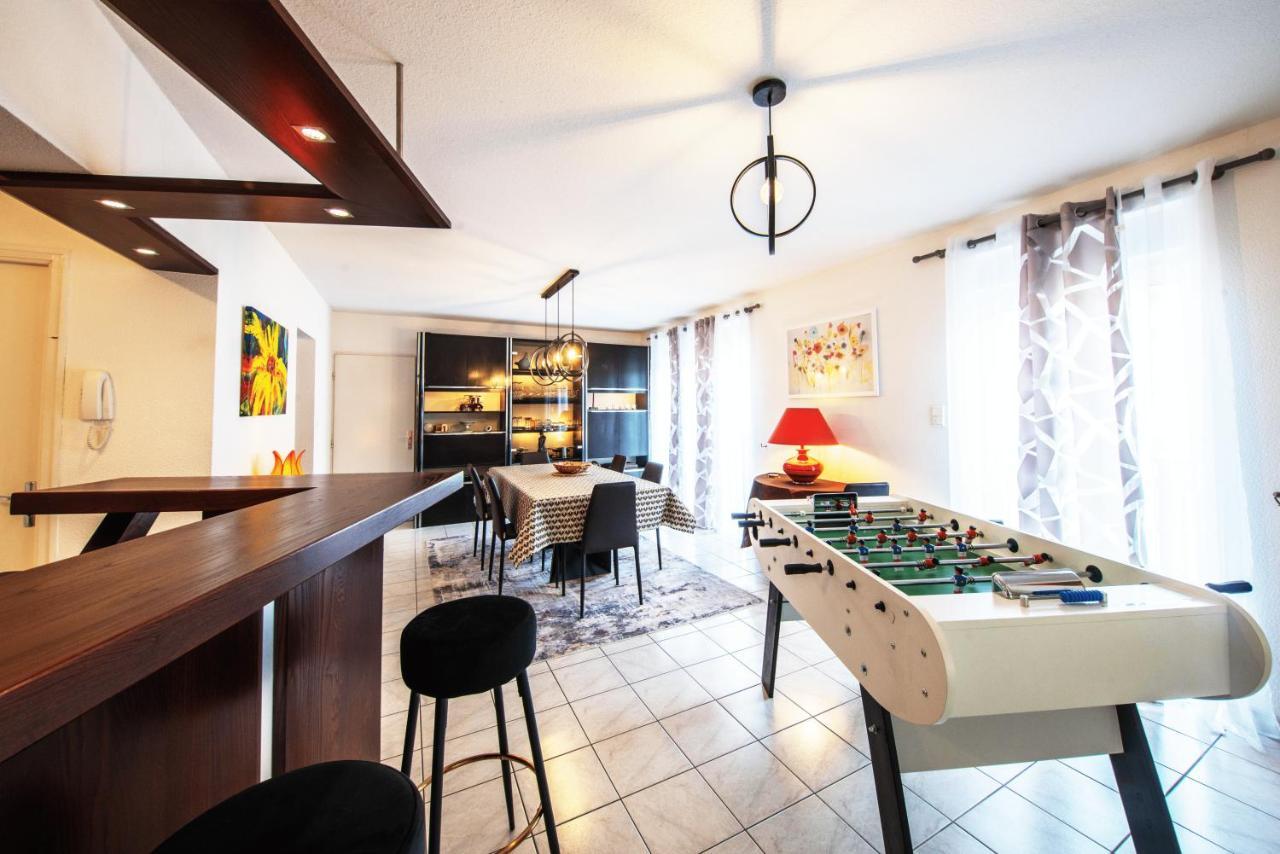 La Coquette ! Maison Au Coeur De La Bresse Avec Veranda Barbecue Garage Baby-Foot Et Barre De Son Εξωτερικό φωτογραφία